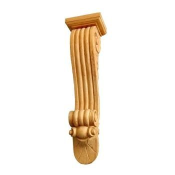 Extra Large Architectural Reeded Bracket with Capping Extra Large Architectural Reeded Bracket with Capping