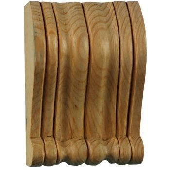 Small Fluted Bracket