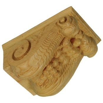 Medium Ceiling Corbel with Grapes Medium Ceiling Corbel with Grapes