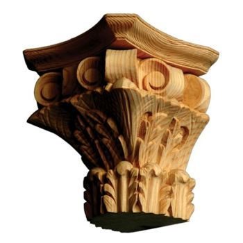 Corinthian Pilaster Capital three sided Corinthian Pilaster Capital three sided