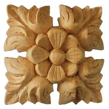 Square Classical Victorian Patera Square Classical Victorian Patera