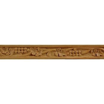 Vine Leaf Moulding Flat Section Vine Leaf Moulding Flat Section