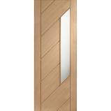 Monza Oak With Obscure Glass Monza Oak With Obscure Glass