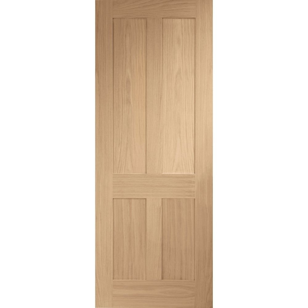 Victorian Shaker Four Panel Oak Fire Door Victorian Shaker Four Panel Oak Fire Door