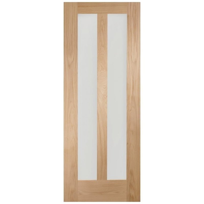 Novara Oak With Clear Glass Novara Oak With Clear Glass
