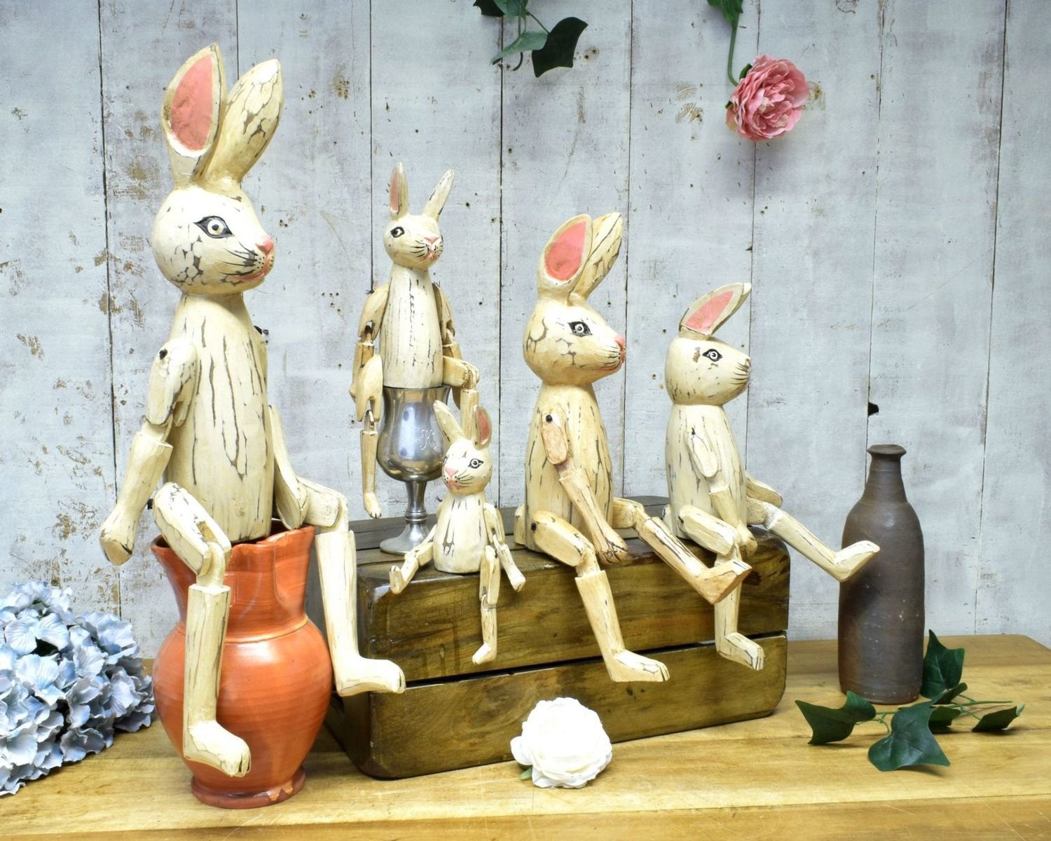 Hare Wooden Puppets Hare Wooden Puppets