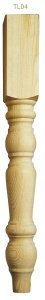 Farmhouse Table Leg 90mm x 734mm