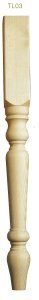 Table Leg 70mm x 734mm