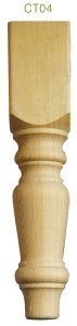 Farmhouse Coffee Table Leg 90mm x 426mm