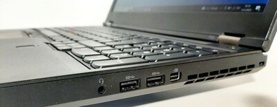 Lenovo P50 Core i7,  Nvidia Quadro M2000M näytönohjaimella ja 15,6" FHD-IPS-näytöllä! AMMATTILAISELLE!   (Grade B/C )