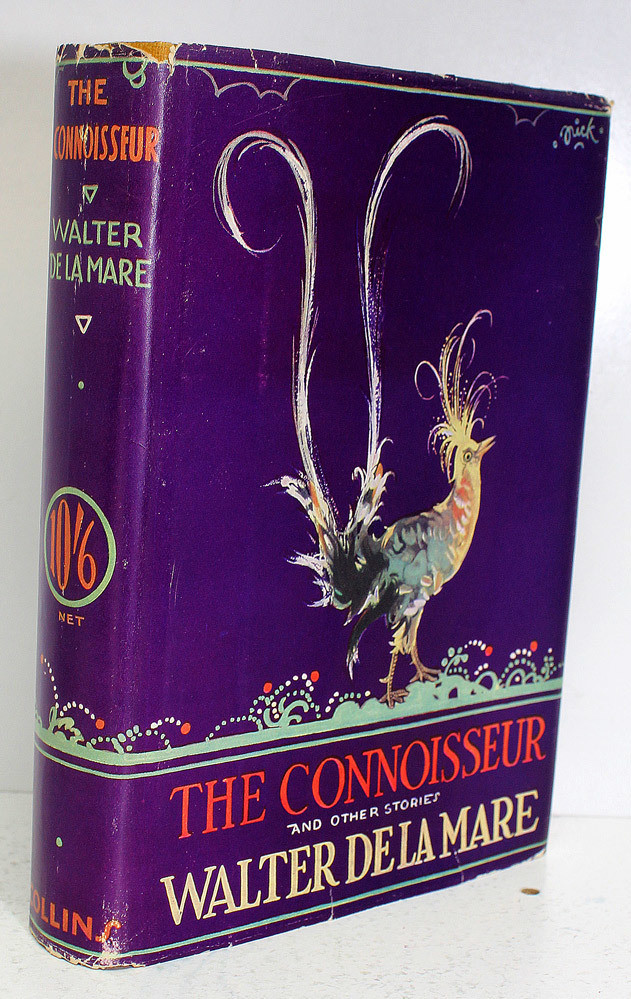 The Connoisseur and Other Stories - Walter De La Mare SIGNED