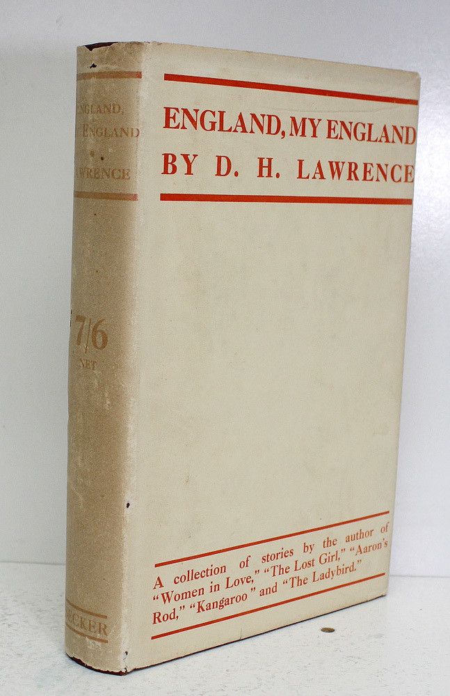 England My England - D H Lawrence