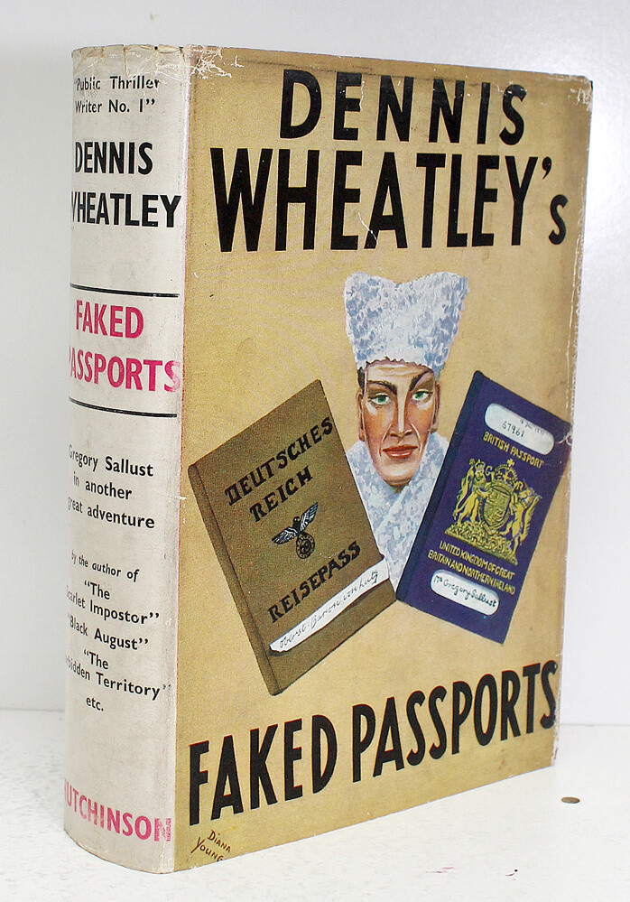 Faked Passport - Dennis Wheatley Signed
