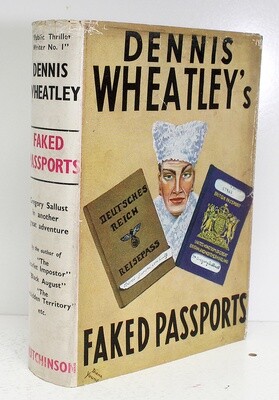 Faked Passport - Dennis Wheatley Signed