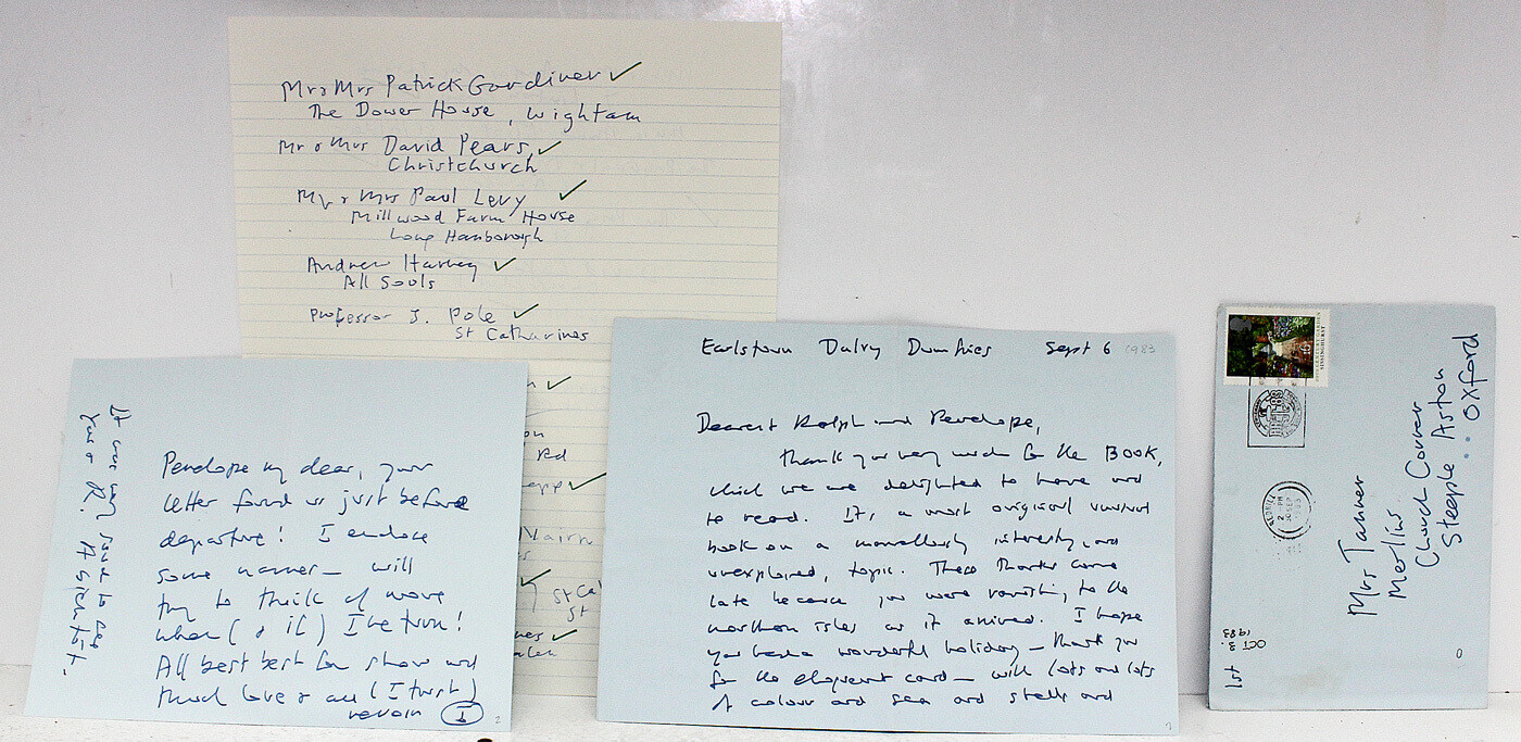 Original Signed Hand Written Letter - Iris Murdoch SIGNED