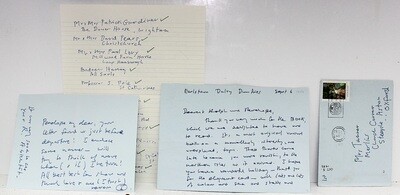 Original Signed Hand Written Letter - Iris Murdoch SIGNED