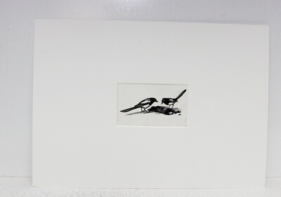 Vix The Story of a Fox Cub  Original Scraper Board Illustration - BB Deny Watkins Pitchford