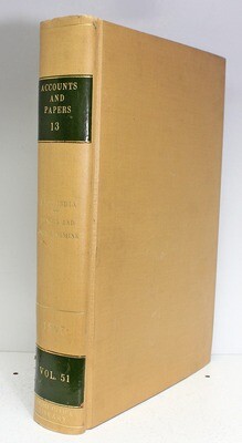 Accounts and Papers Volume 13 East India Bengal and Orissa Famine