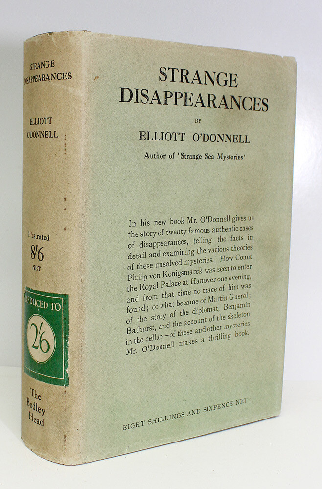 Strange Disappearances - Elliott O&#39;Donnell