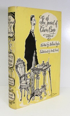 The Journal of Edwin Carp - Ronald Searle SIGNED WITH DRAWING