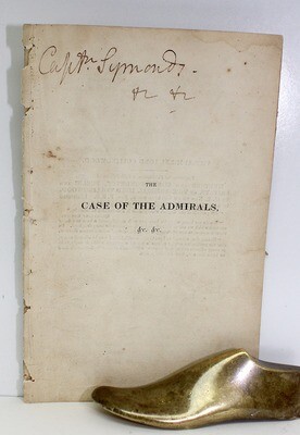 The Case of the Admirals and Senior Captains of the Navy  With Reference To Their Claim to Promotion - Captain Anselm John Griffiths