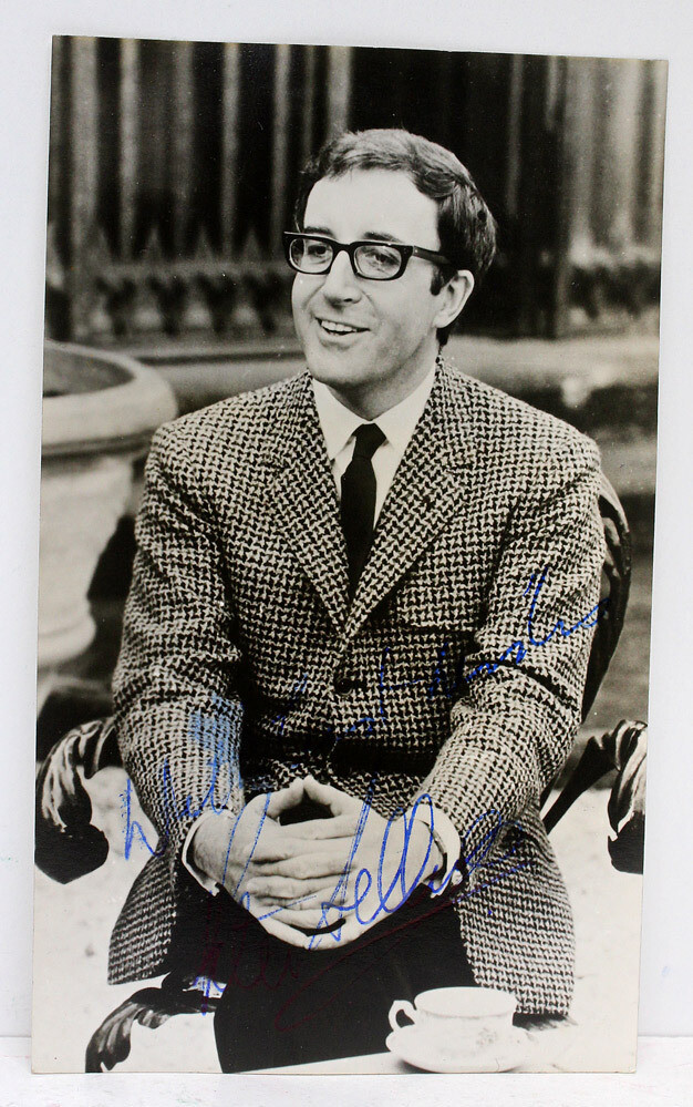 An Original Signed and Inscribed Photograph Card from Peter Sellers