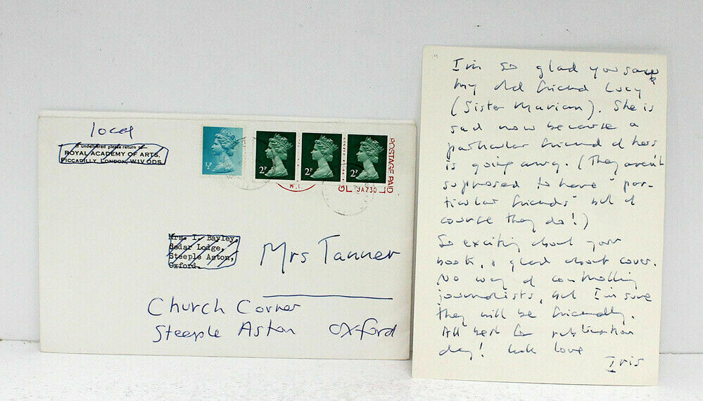 Original Signed Hand Written Postcard