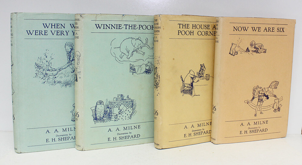 Winnie the Pooh, The House at Pooh Corner, Now We Are Six, When We Were Very Young - A A Milne