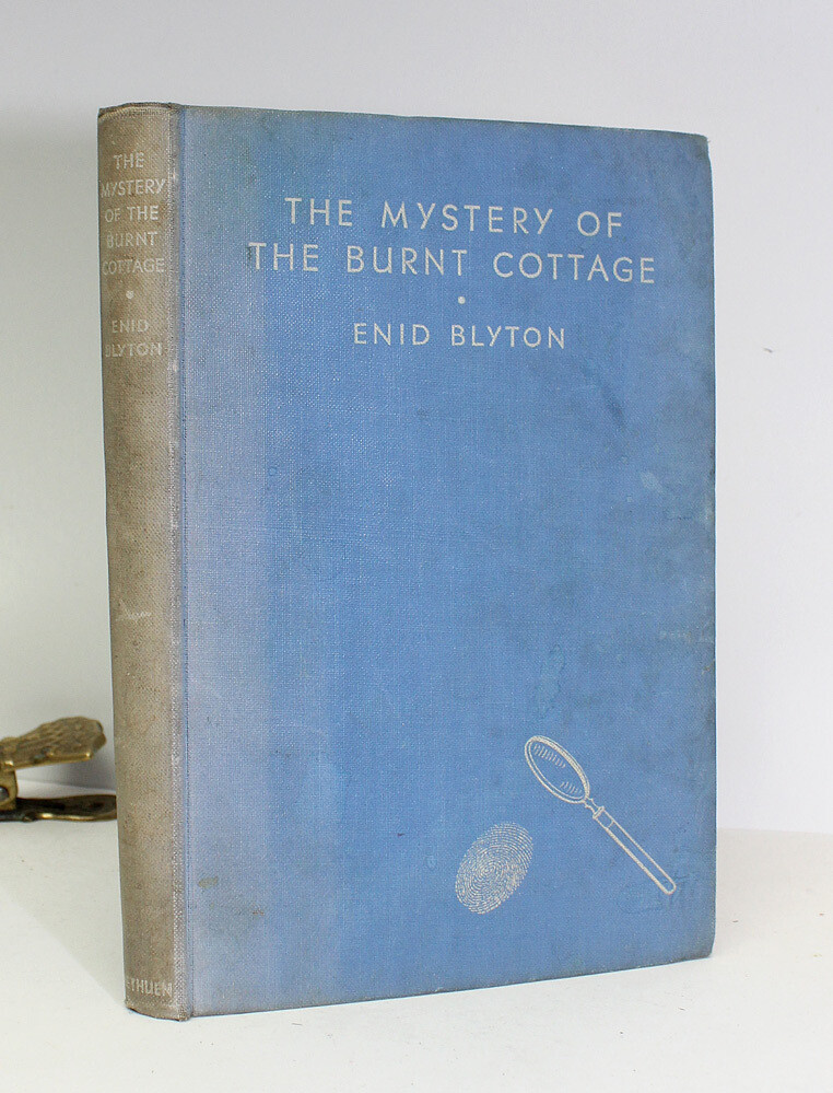 The Mystery of the Burnt Cottage - Enid Blyton SIGNED