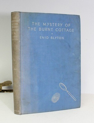 The Mystery of the Burnt Cottage - Enid Blyton SIGNED