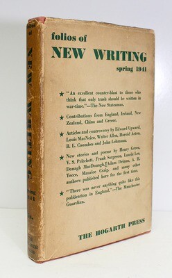 Folios of New Writing.  From the library of Laurie Lee.