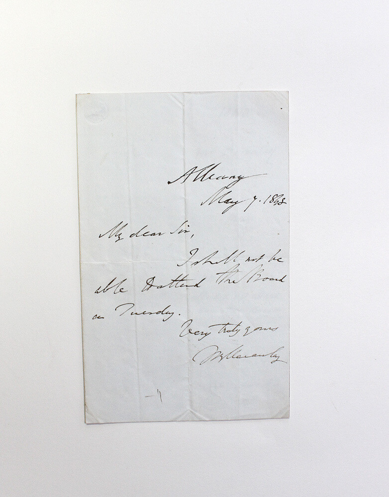 Original Letter Written and Signed by Thomas Babington Macaulay