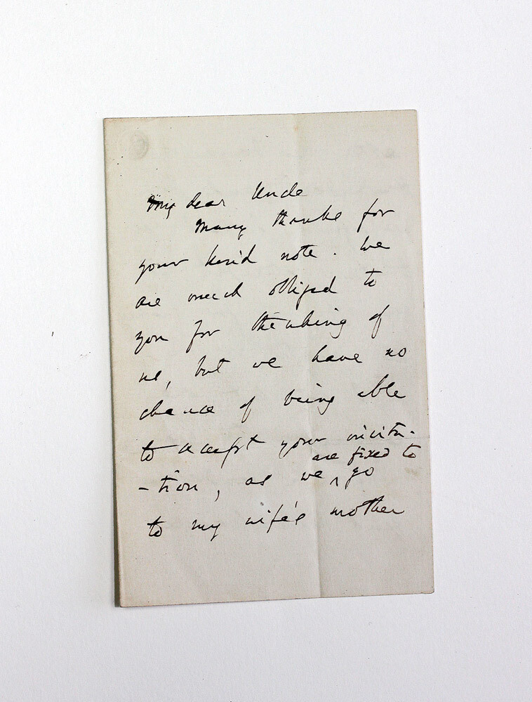 An Original  Letter written and Signed by Francis Turner Palgrave