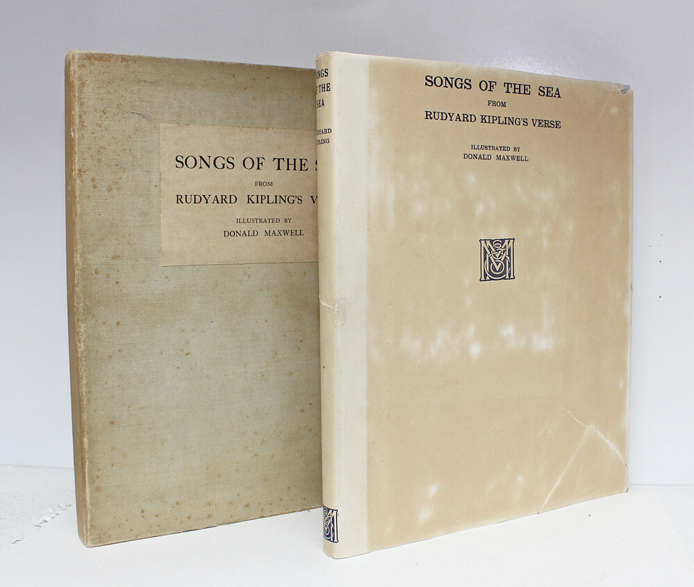 Songs of the Sea - Rudyard Kipling SIGNED