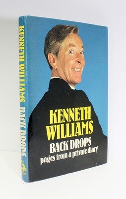 Back Drops Pages from My Diary - Kenneth Williams SIGNED