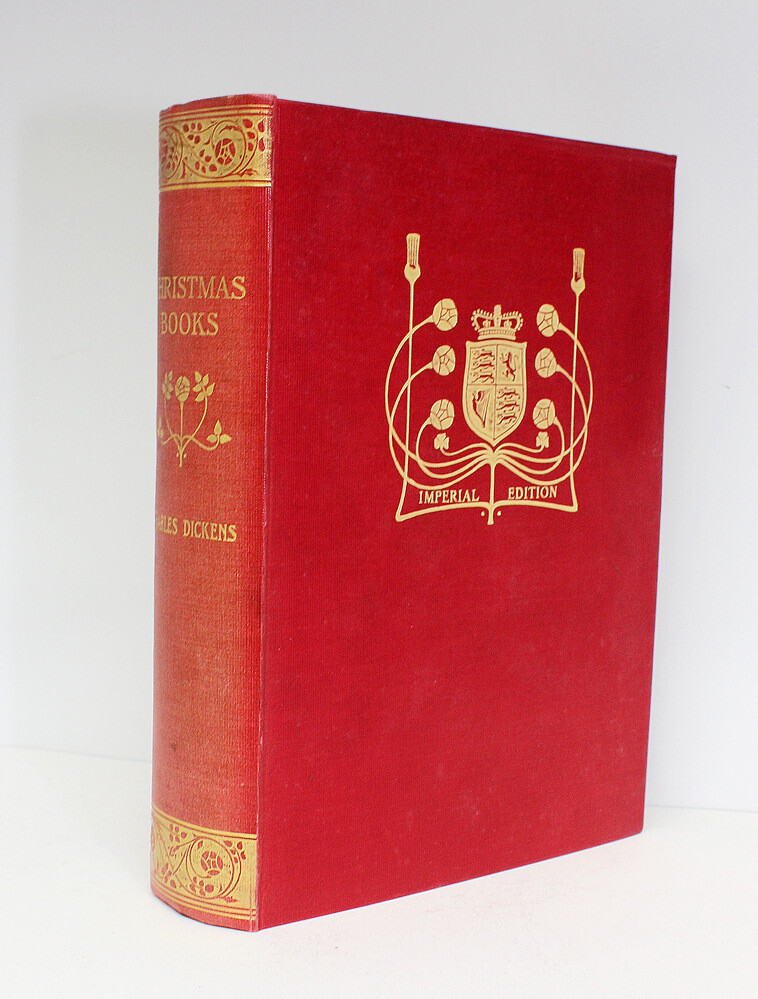 Christmas Books - A Christmas Carol, The Chimes, The Cricket on the Hearth, The Battle of Life, The Haunted Man - Charles Dickens, Talwin Morris.