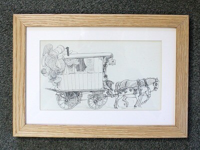 An Original Ernest Shepard Pen and Ink Drawings from the Book Playtime and Company