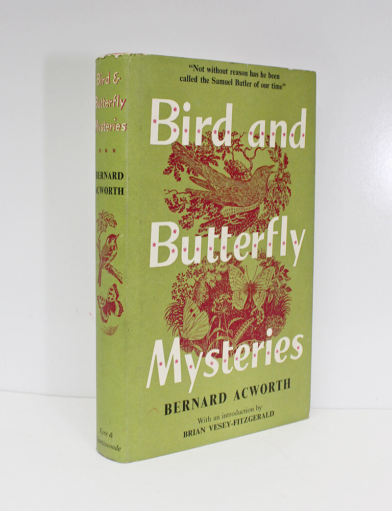 Bird and Butterfly Mysteries - From the library of Henry Williamson with his annotations/notes in his hand and a paper slip. Includes three long letters/one envelope from the author Bernard Ackworth