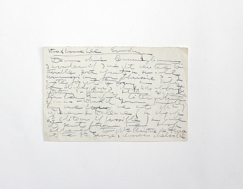 An Original Handwritten Letter Signed by Writer Emily Gerard (Emily de Laszowska) a Scottish 19th-century author best known for the influence her collections of Transylvanian Folklore had on Bram Stok