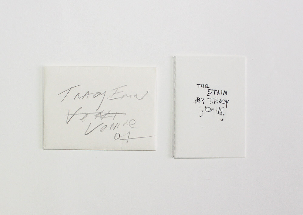 The Stain - Produced to Commemorate the Opening of her Solo Exhibition at the 2007 Venice Biennale - Tracey Emin SIGNED