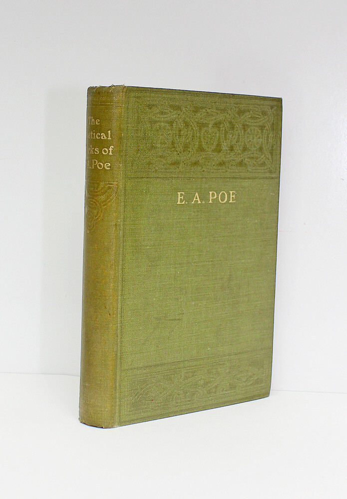 The Complete Poetical Works of Edgar Allan Poe - From the library of Christopher Fry SIGNED