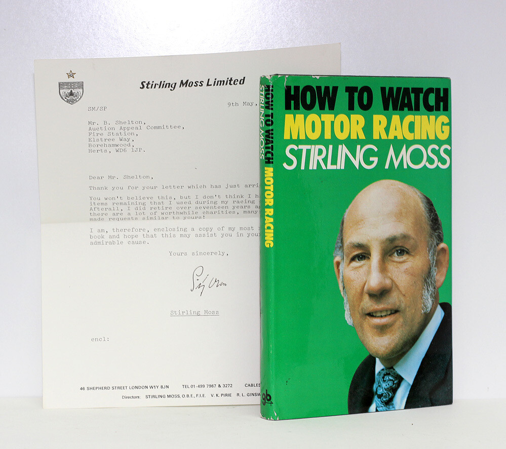 How to Watch Motor Racing - Stirling Moss SIGNED