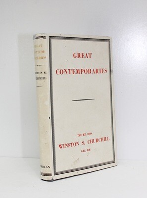 Great Contemporaries - From the Library of Henry Williamson - Winston Churchill