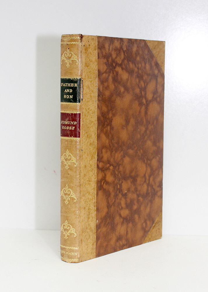 Father and Son  A Study of Two Temperaments - From the Library of Henry Williamson.  Presentation inscription from Henry Williamson to his first wife Ida Loetitia Williamson. - Edmund Gosse