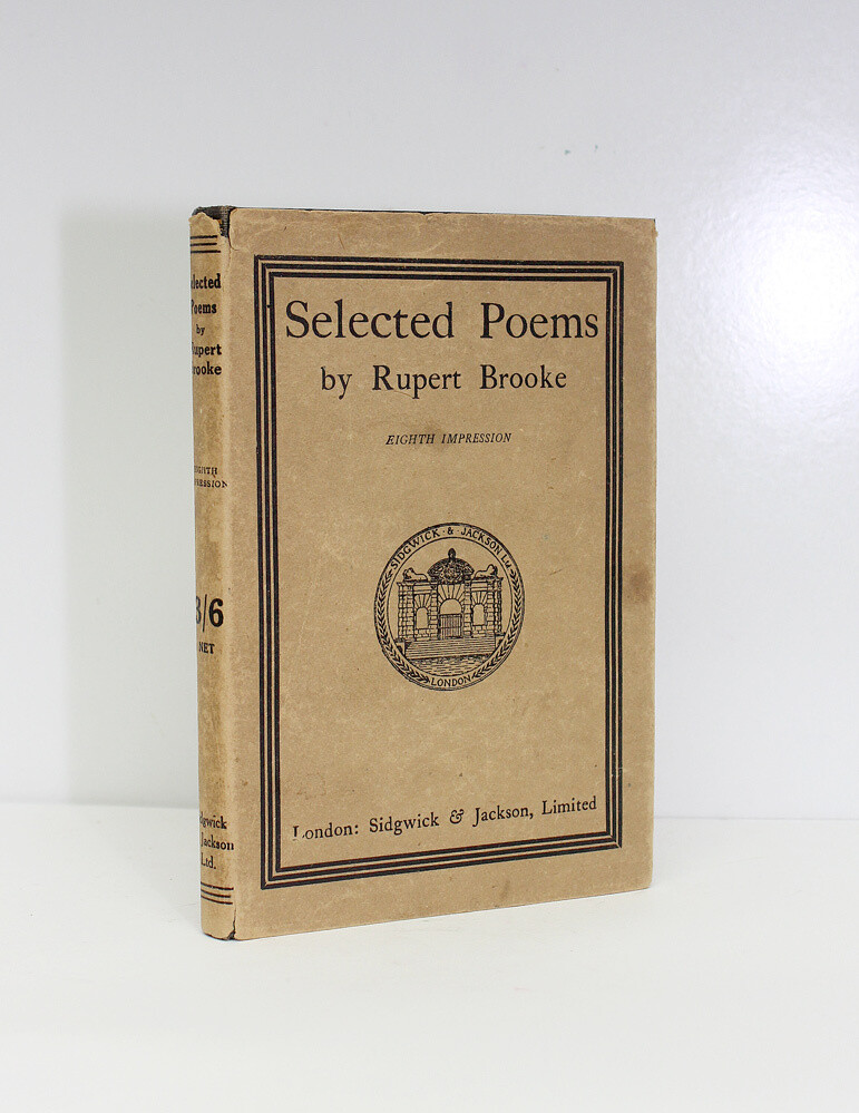 Selected Poems - From the Library of Henry Williamson - Rupert Brooke
