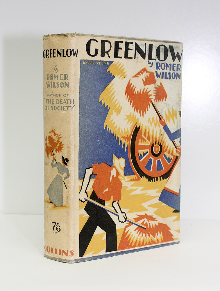 Greenlow -  From the Library of Henry Williamson. Ownership Inscription and Note about the Author in the Hand of Henry Williamson  - Romer Wilson
