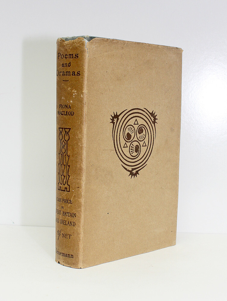 Poems and Drama&#39;s -  From the Library of Henry Williamson. Presentation inscription from Henry Williamson to his first wife Ida Loetitia Williamson (Gipsy) - Fiona Macleod (William Sharp)
