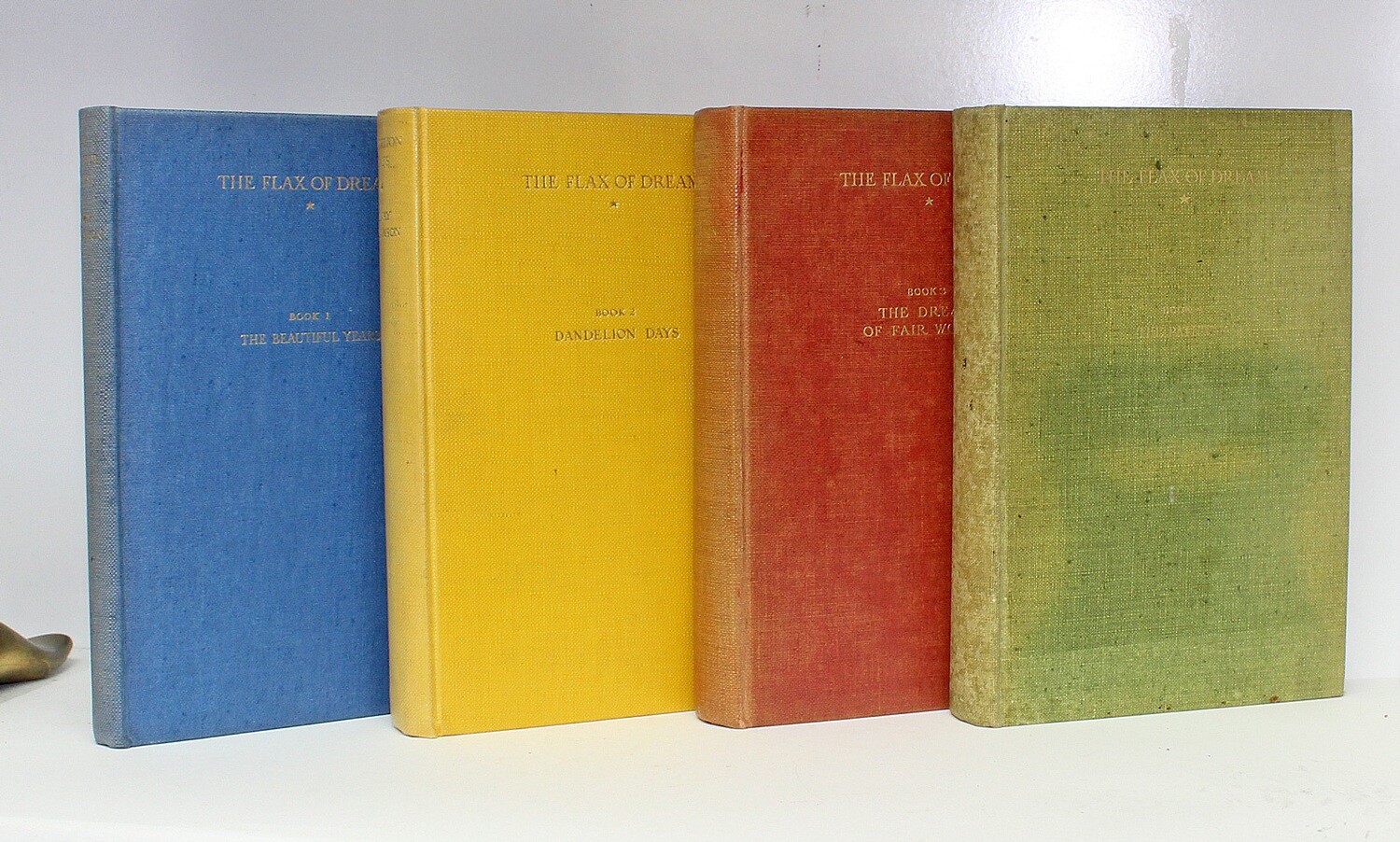 The Flax of Dream. Complete in four volumes comprising The Beautiful Years, Dandelion Days, The Dream of Fair Women and The Pathway. - Henry Williamson&#39;s Retained Copies