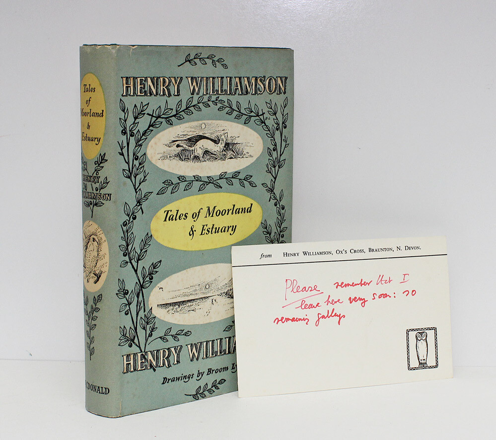 Tales of Moorland and Estuary - From the Library of Henry Williamson.  - Henry Williamson