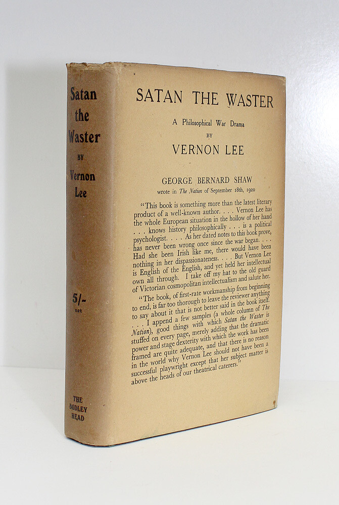 Satan the Waster - From the Library of Henry Williamson.  - Vernon Lee